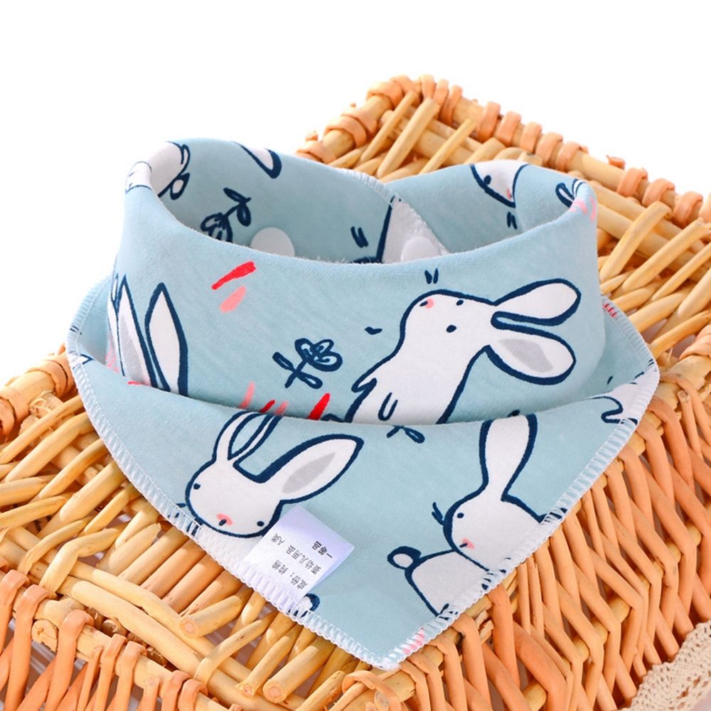 Dog Bandana Scarf - ที่คาดผมรูปกระต่ายสีขาวแบบซักได้สำหรับสุนัขขนาดใหญ่ อุปกรณ์เสริมสำหรับการกรูมมิ่ง โบว์ผูกคอ ผ้าพันคอสุนัข ผ้าพันคอสามเหลี่ยมสำหรับสัตว์เลี้ยง
