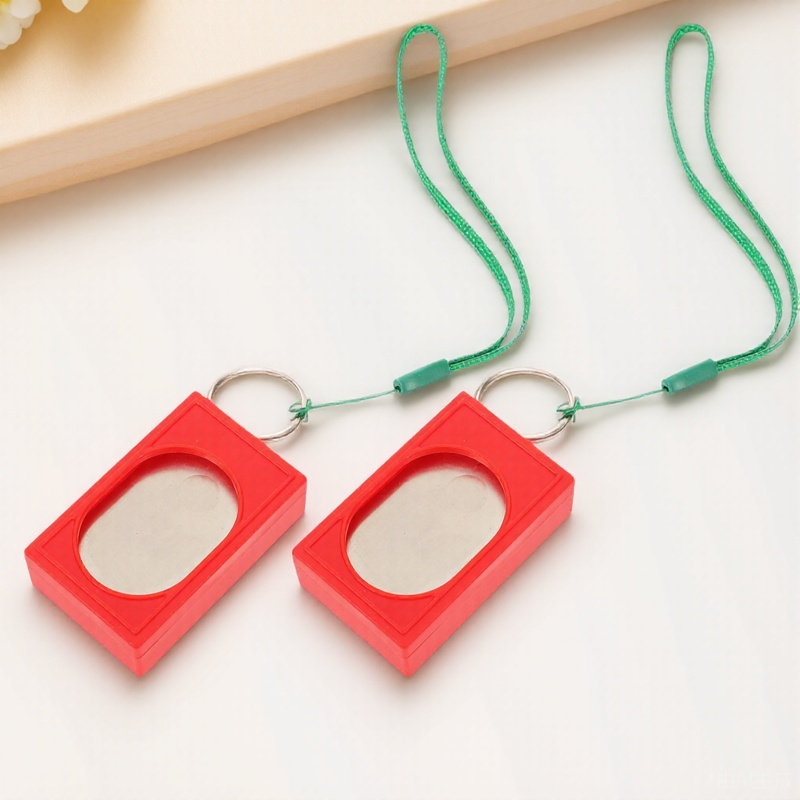Training Clicker Dog - เครื่องมือคลิกเกอร์สำหรับสุนัข 2 ชิ้น อุปกรณ์ฝึกอบรมแบบสั่นสะเทือนขนาดกะทัดรัด พร้อมเสียงสั่งการเรียนรู้อย่างรวดเร็ว เหมาะสำหรับสุนัขและแมวทุกขนาดและทุกวัย
