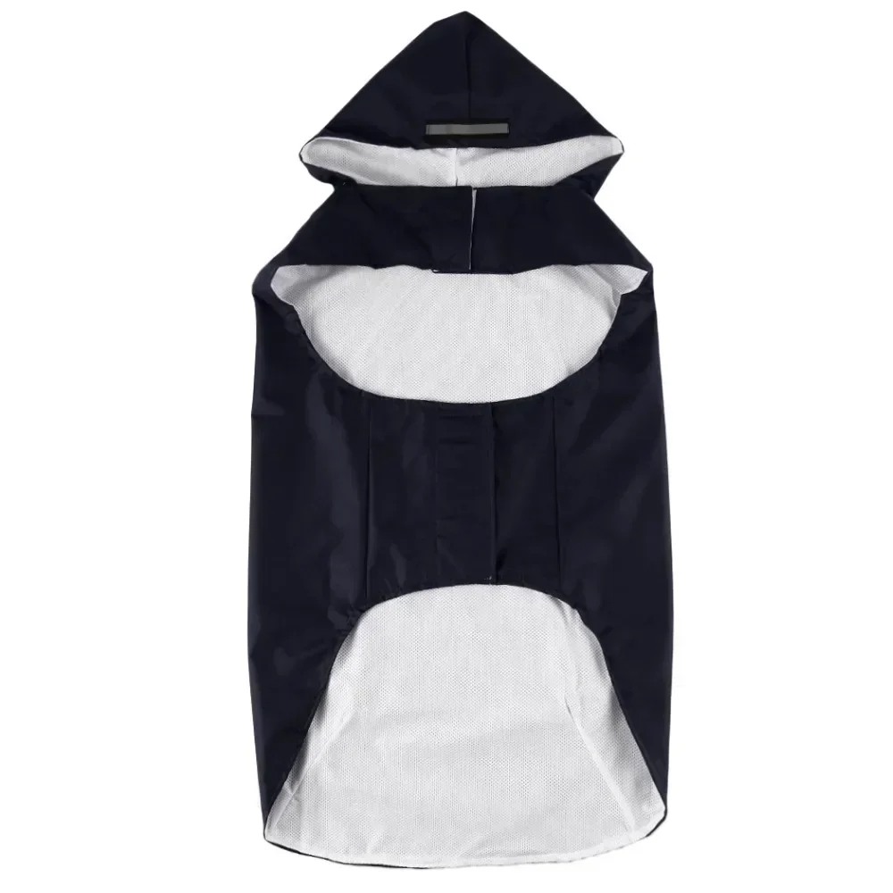 สุนัขขนาดกลางขนาดใหญ่กันน้ํา H - Dog Raincoat บทวิจารณ์และราคา