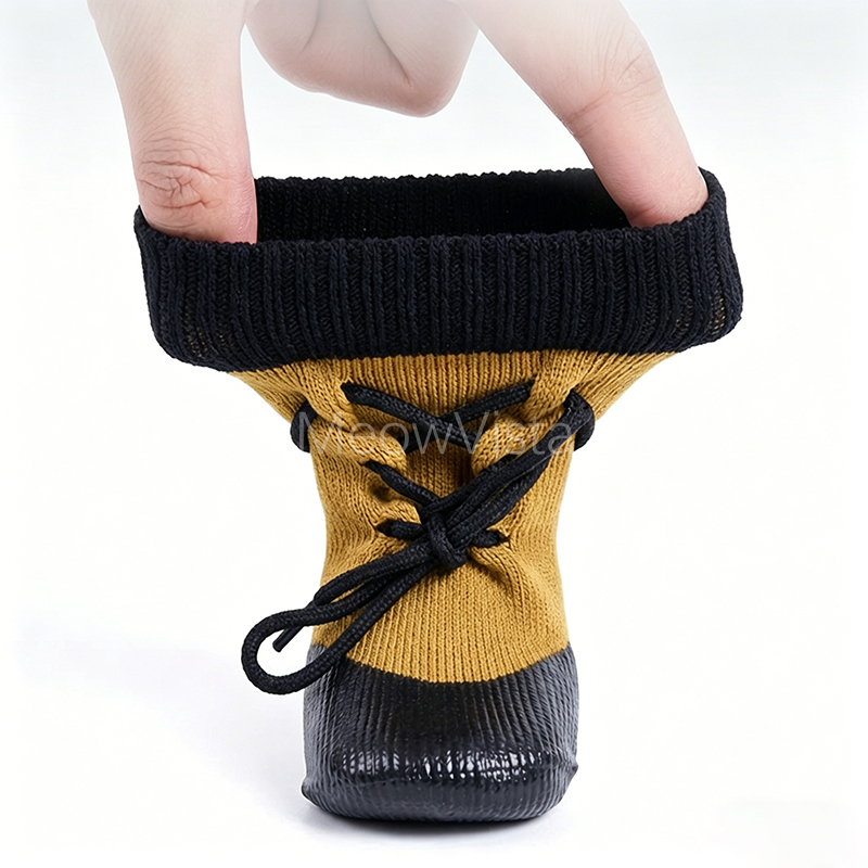 รองเท้าสุนัขกันน้ำสำหรับกลางแจ - Dog Booties Paw Protector บทวิจารณ์และราคา