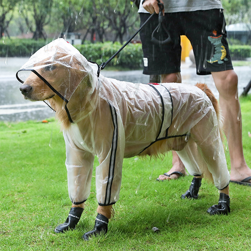 เสื้อกันฝนสำหรับสุนัขแบบกันน้ำ - Dog Raincoat บทวิจารณ์และราคา