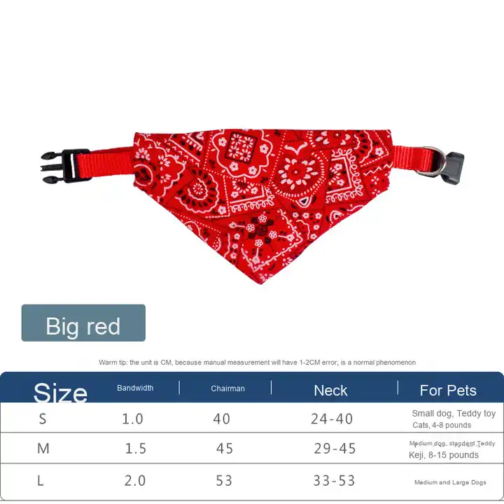 ปรับสามเหลี่ยมผ้าพันคอสําหรับส - Dog Bandana Scarf บทวิจารณ์และราคา