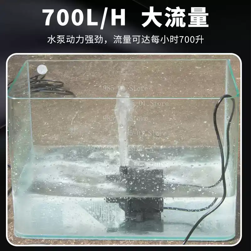 ปั๊มน้ำพลังงานแสงอาทิตย์ 20 วั - Fish Tank Filter Pump บทวิจารณ์และราคา