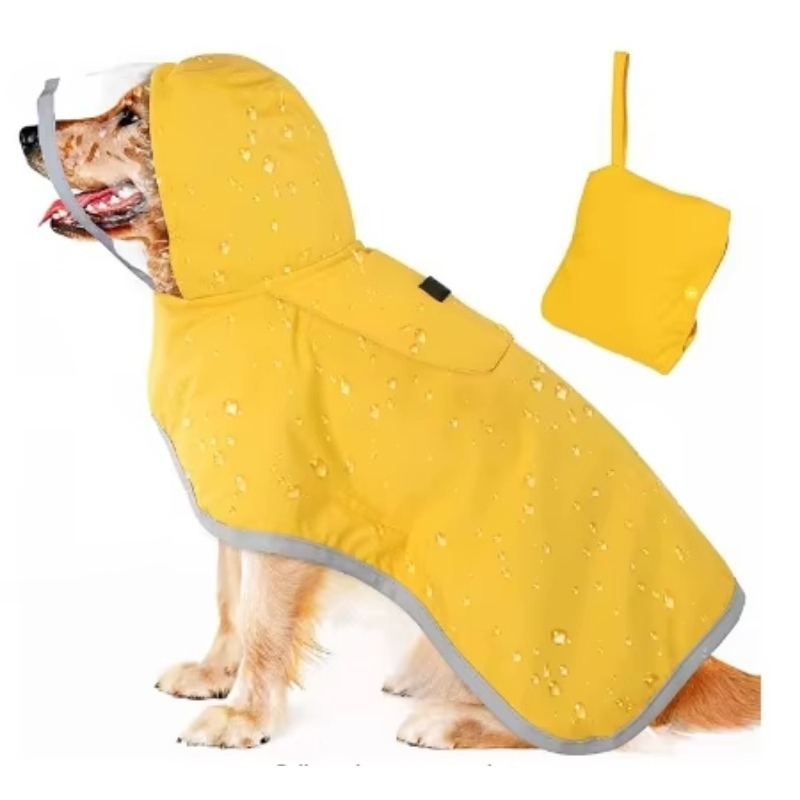เสื้อกันฝนสะท้อนแสงสำหรับสุนัข - Dog Raincoat บทวิจารณ์และราคา