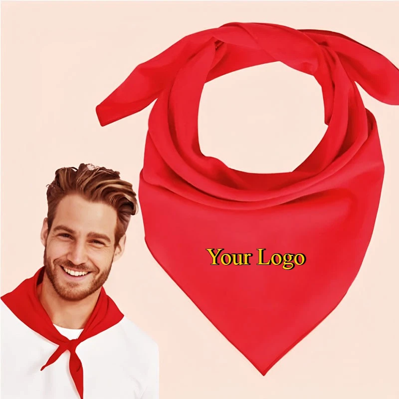 ผ้าพันคอสามเหลี่ยมสีพื้นพิมพ์โ - Dog Bandana Scarf บทวิจารณ์และราคา