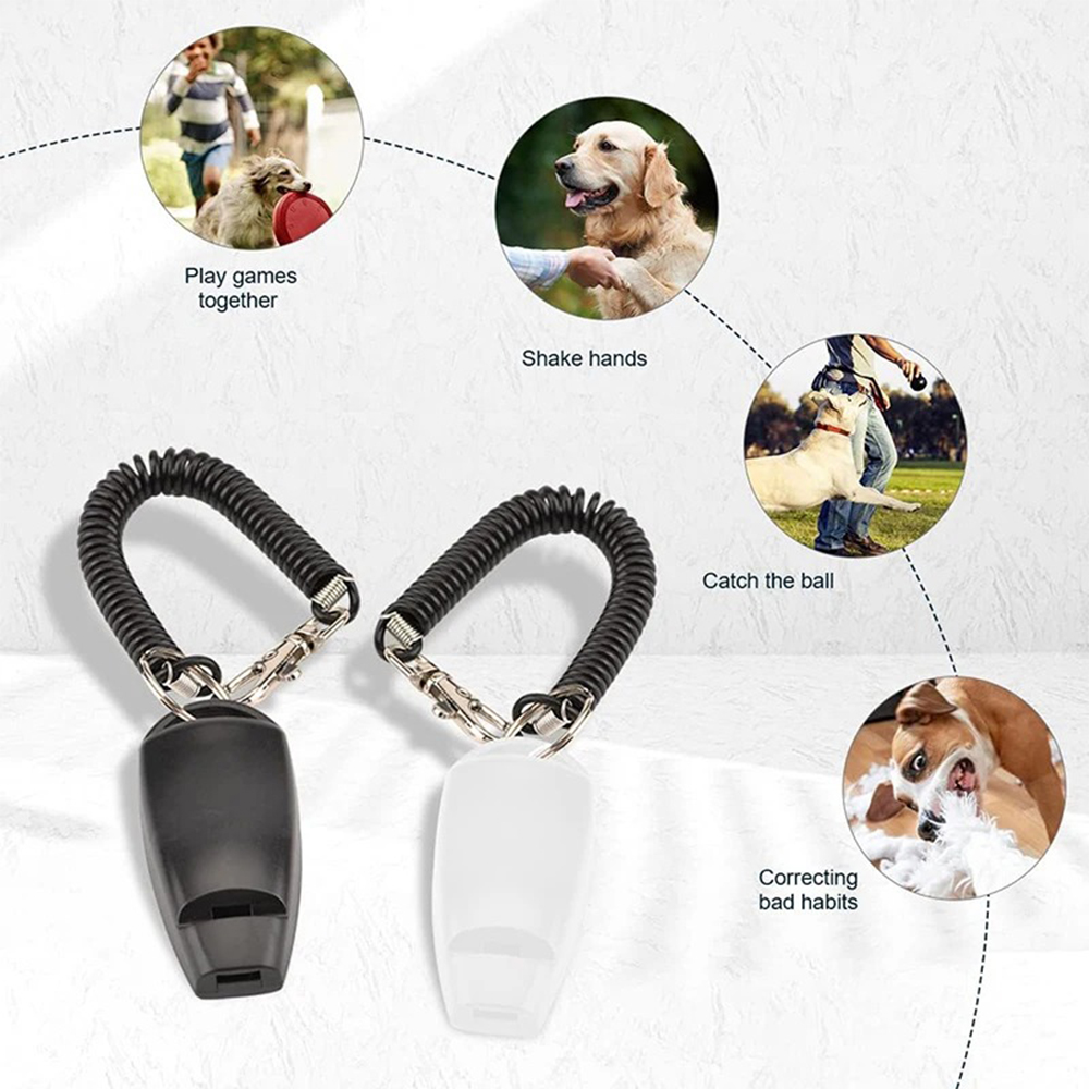 คลิกเกอร์ฝึกสุนัข 2 in 1 พร้อม - Training Clicker Dog บทวิจารณ์และราคา