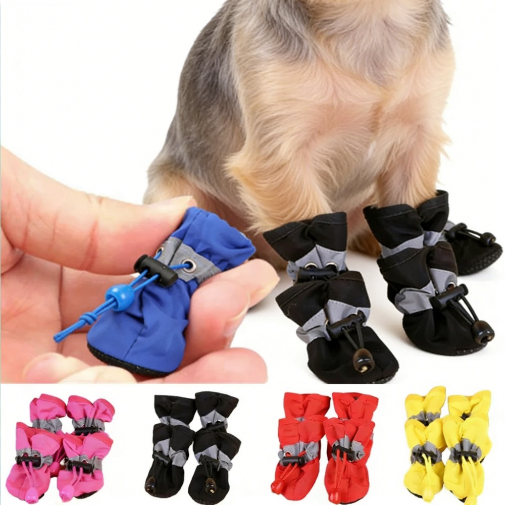 รองเท้าป้องกันอุ้งเท้าสัตว์เลี - Dog Booties Paw Protector บทวิจารณ์และราคา