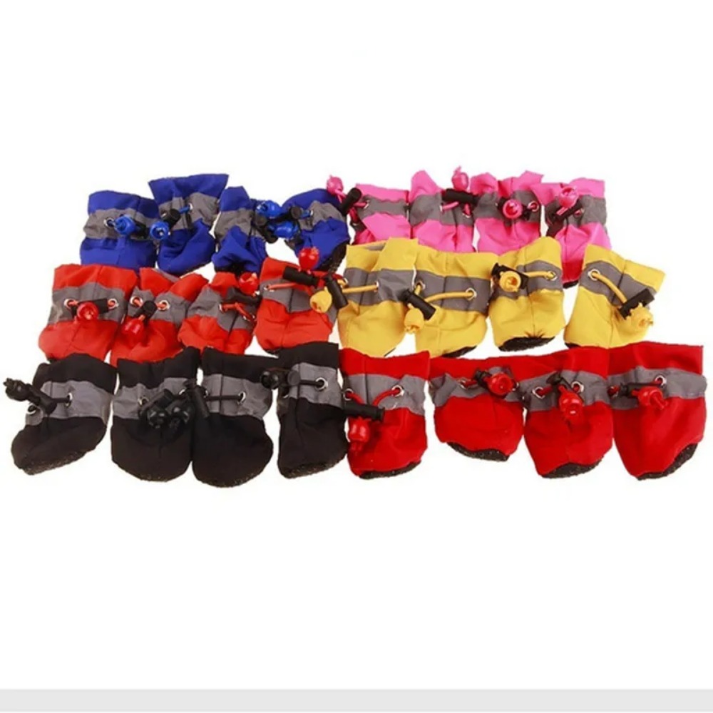 รองเท้าป้องกันอุ้งเท้าสัตว์เลี - Dog Booties Paw Protector บทวิจารณ์และราคา