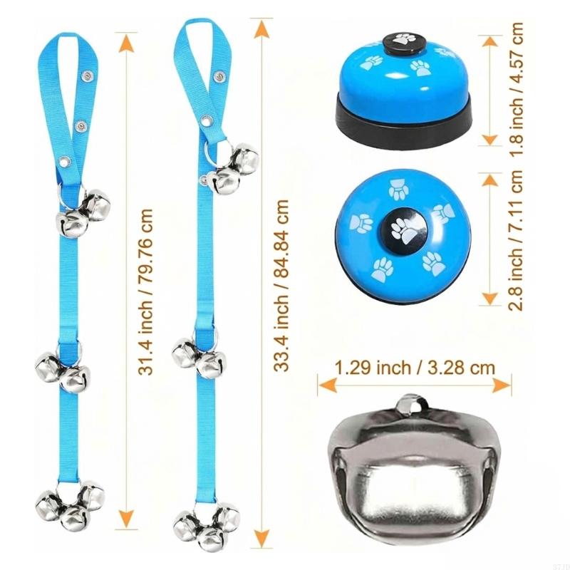 2PCS สัตว์เลี้ยงเชือกกระดิ่งโล - Training Clicker Dog บทวิจารณ์และราคา