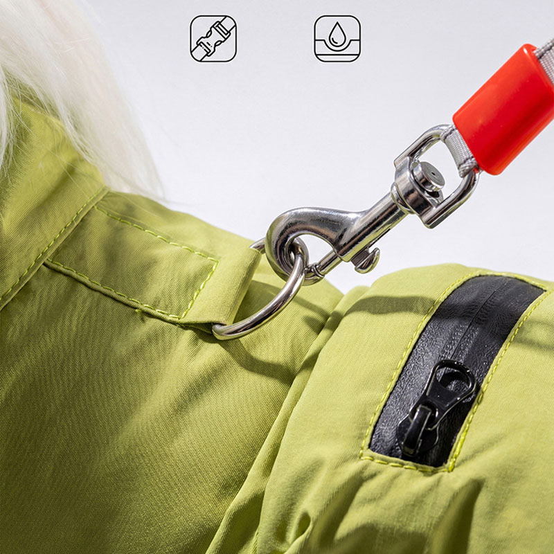 เสื้อกันฝนสำหรับสุนัขแบบใส มีฮ - Dog Raincoat บทวิจารณ์และราคา