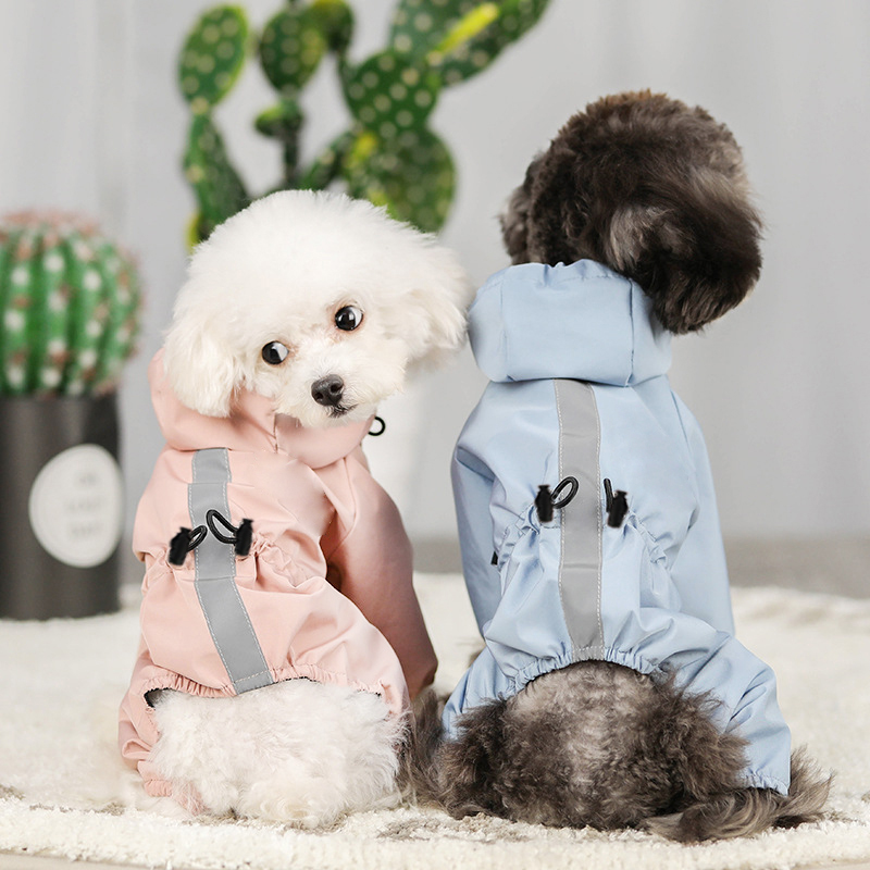 อุปกรณ์สําหรับสัตว์เลี้ยงเสื้อ - Dog Raincoat บทวิจารณ์และราคา