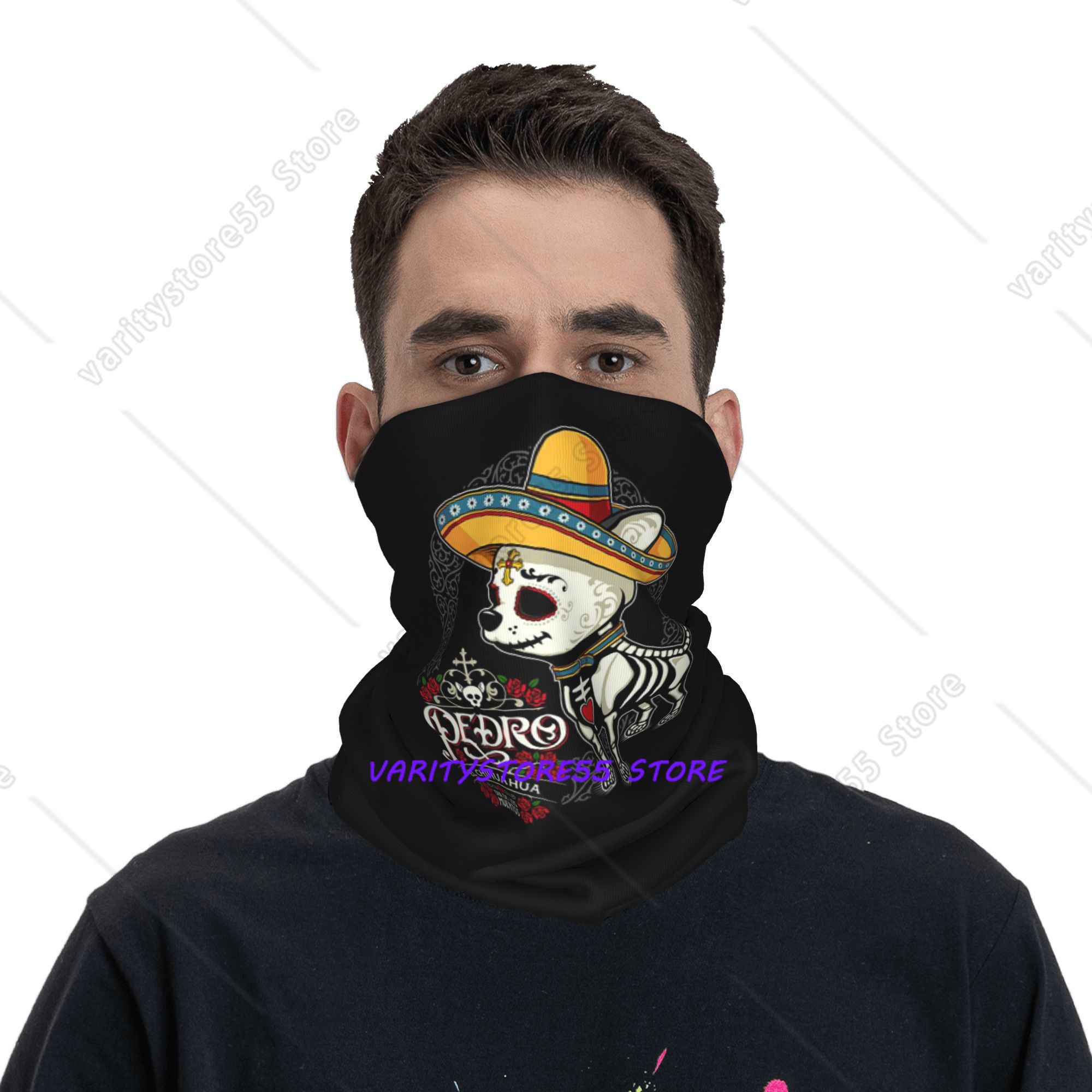 ผ้าพันคอพิมพ์ลาย Day of the De - Dog Bandana Scarf บทวิจารณ์และราคา