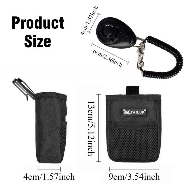 กระเป๋าใส่ขนมสุนัขแบบพกพา กระเ - Training Clicker Dog บทวิจารณ์และราคา