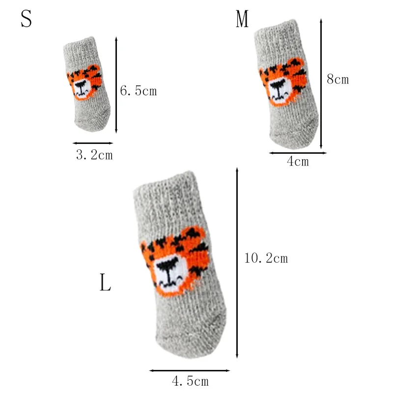 ถุงเท้าสัตว์เลี้ยงสำหรับฤดูหนา - Dog Booties Paw Protector บทวิจารณ์และราคา