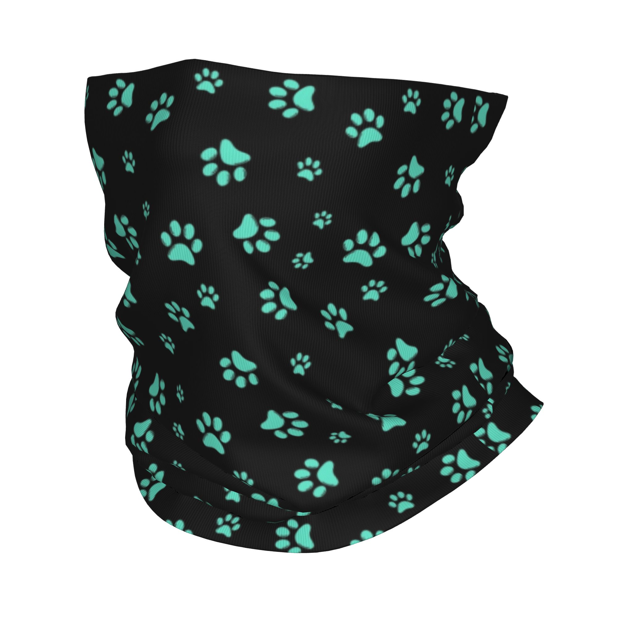 ผ้าพันคอ/ผ้าคลุมหน้าลายอุ้งเท้ - Dog Bandana Scarf บทวิจารณ์และราคา