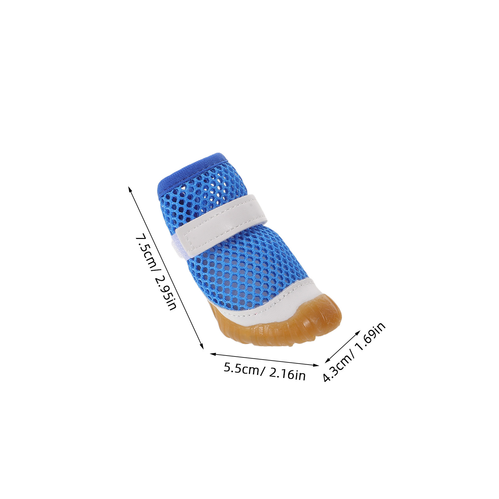 รองเท้าสุนัขตาข่ายระบายอากาศ 4 - Dog Booties Paw Protector บทวิจารณ์และราคา