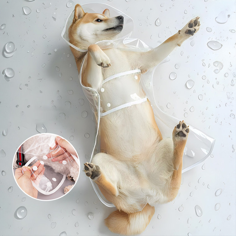 เสื้อกันฝนสำหรับสัตว์เลี้ยง XS - Dog Raincoat บทวิจารณ์และราคา