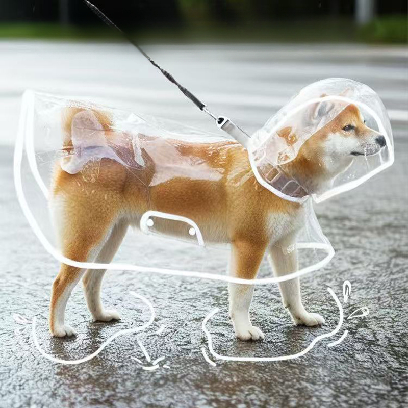 เสื้อกันฝนสำหรับสัตว์เลี้ยง XS - Dog Raincoat บทวิจารณ์และราคา
