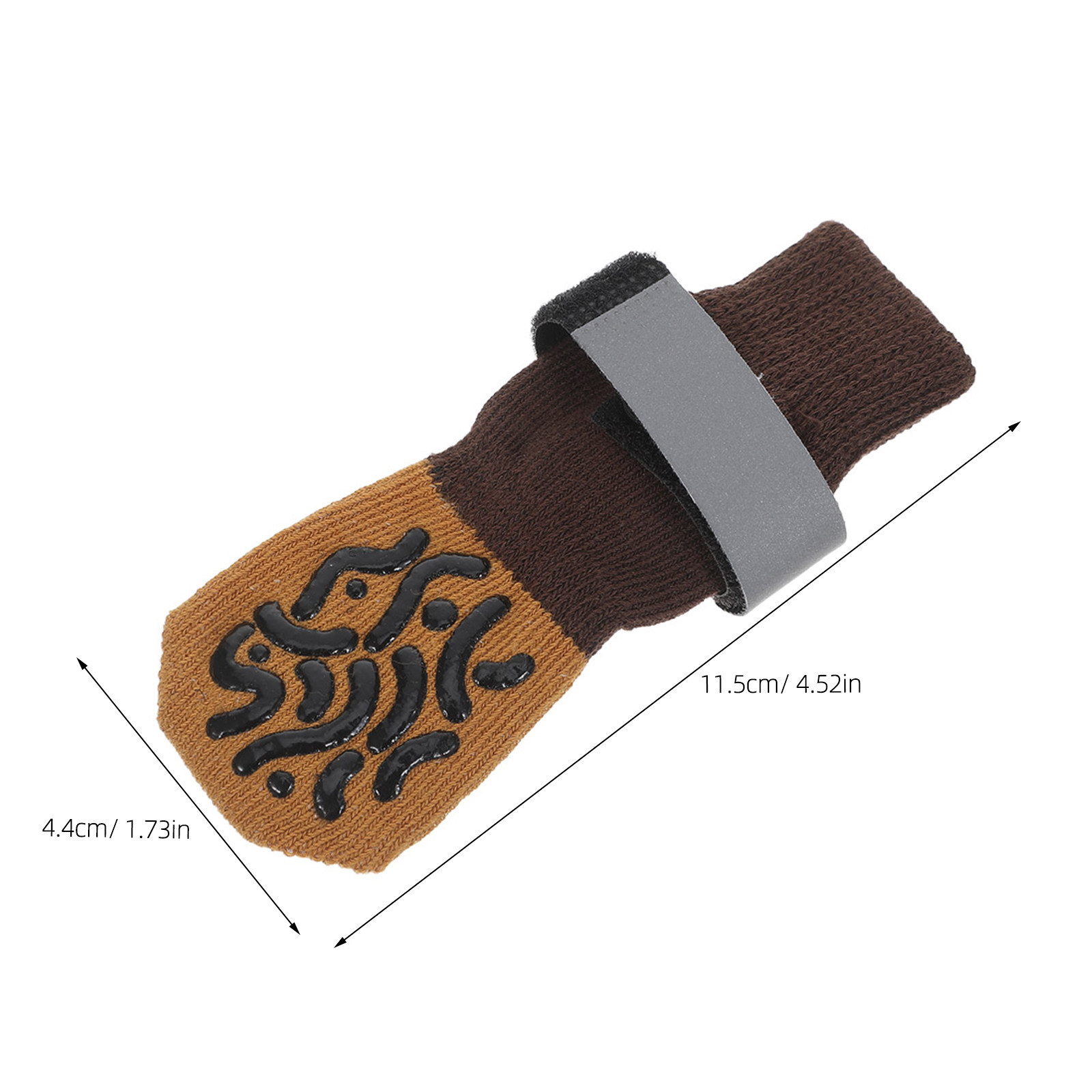 ถุงเท้าสุนัขกันลื่น 4 ชิ้น ป้อ - Dog Booties Paw Protector บทวิจารณ์และราคา